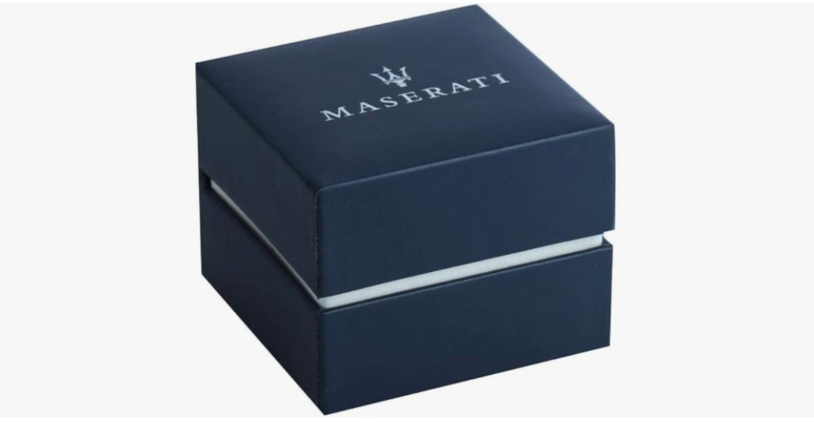 Gourmette maserati acier inoxydable