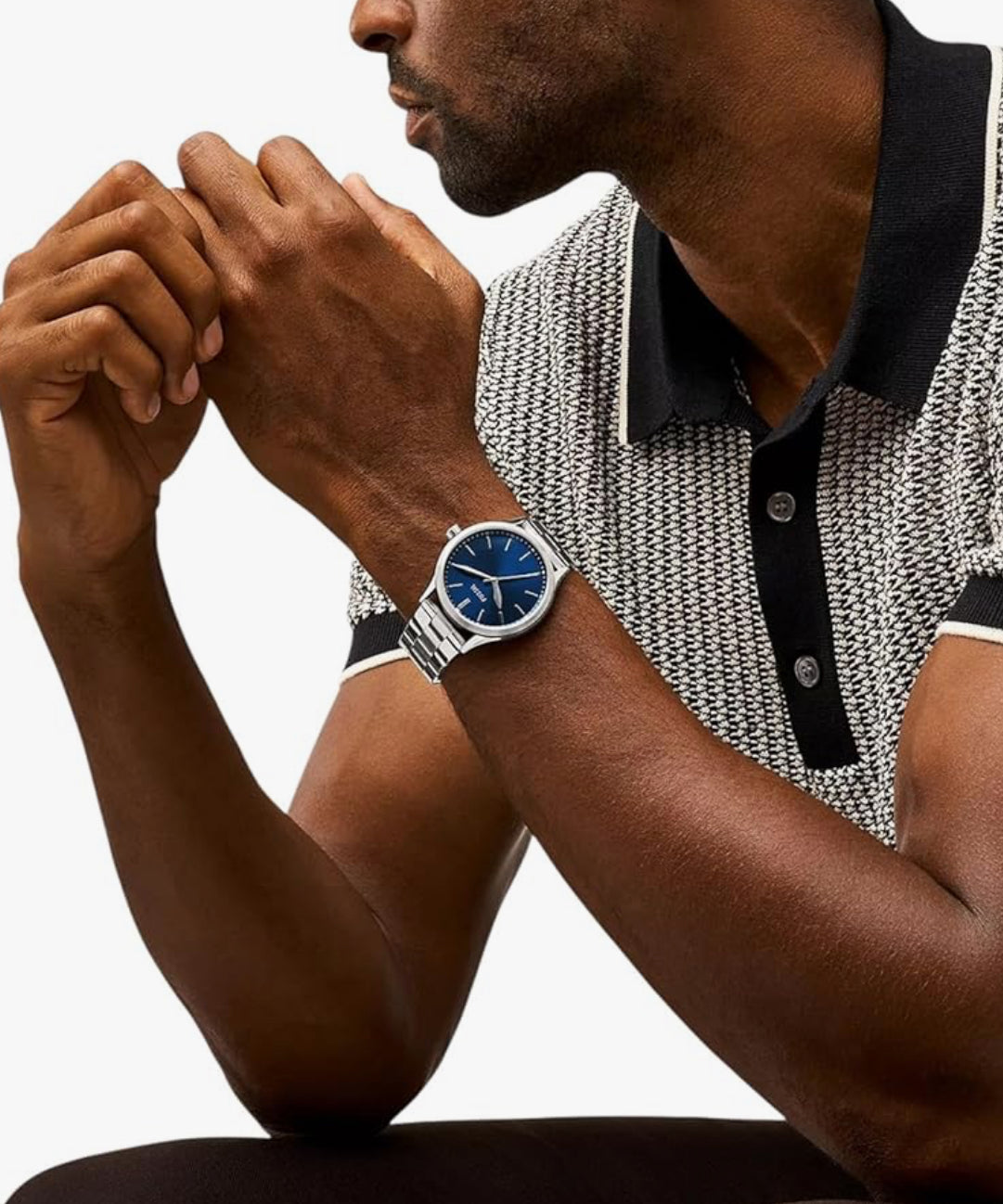 Montre fossil argent