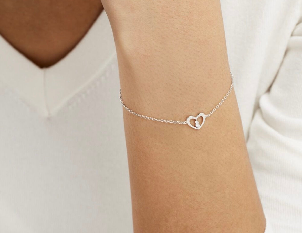 Bracelet femme cœur