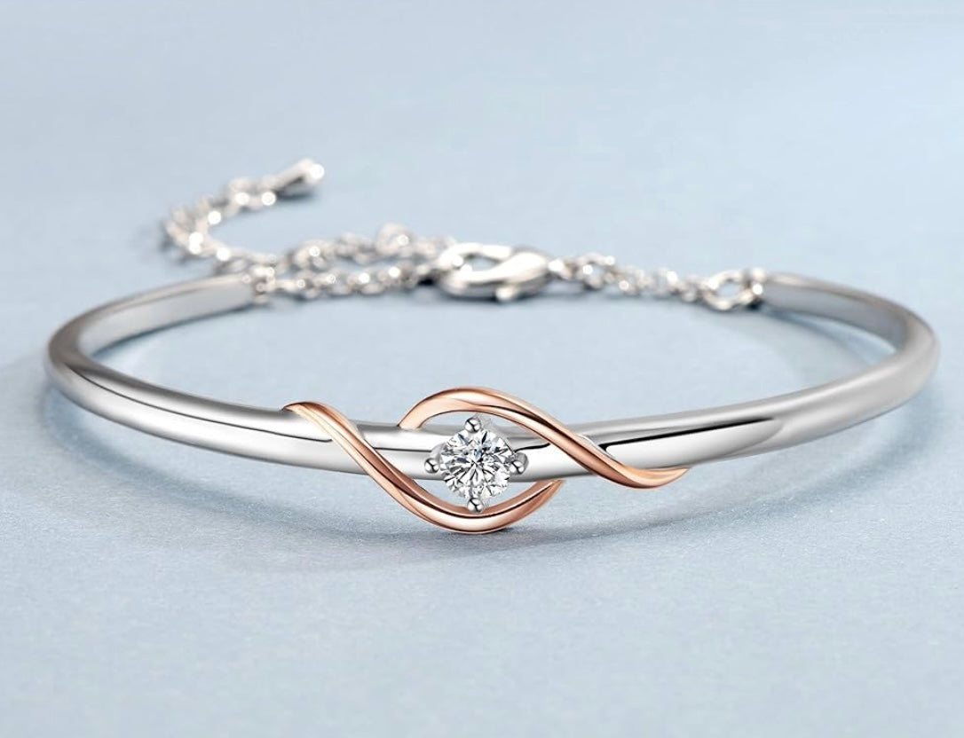 Bracelet or petit diamant