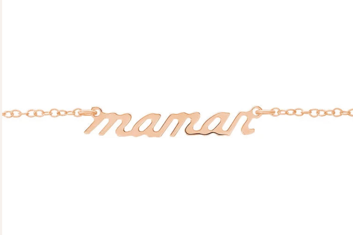 Bracelet maman or