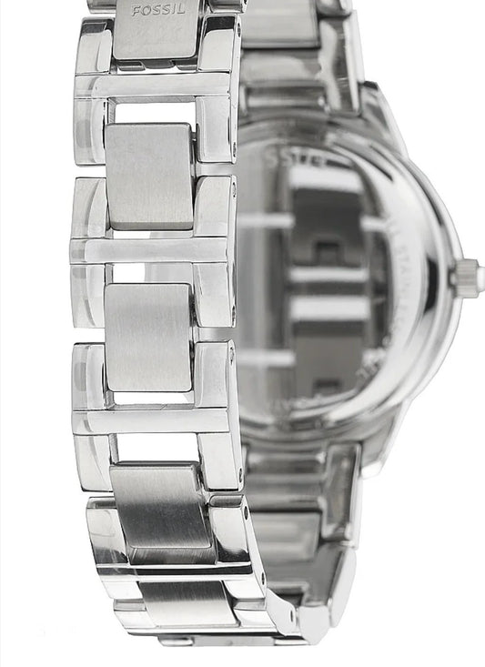 Montre argent fossil