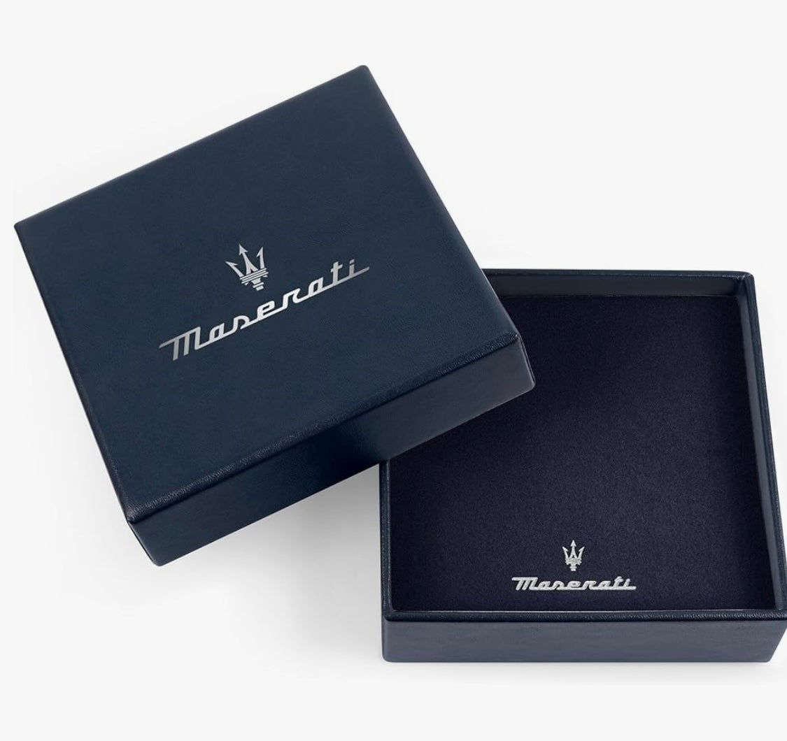 Collier acier maserati