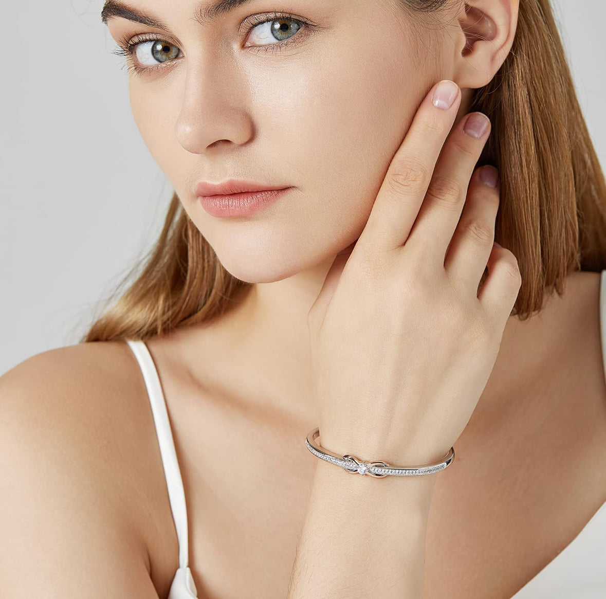 Bracelet femme argent / or