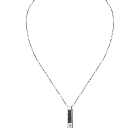 Collier maserati acier inoxydable