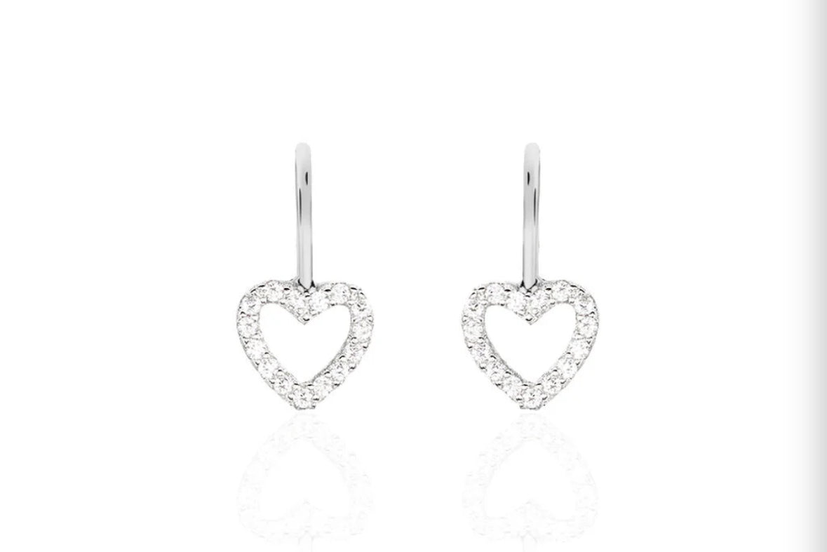 Boucle d’oreille cœur