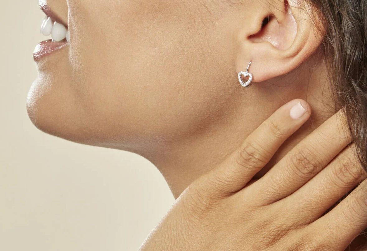 Boucle d’oreille cœur