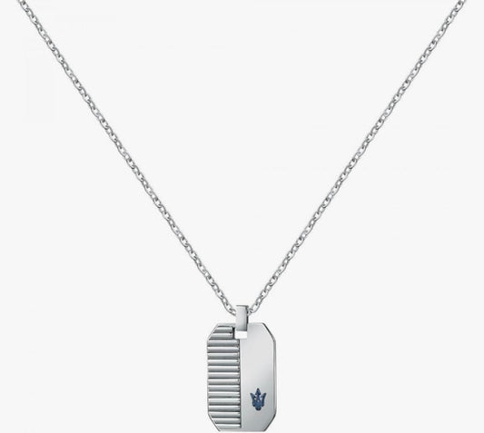 Collier acier maserati