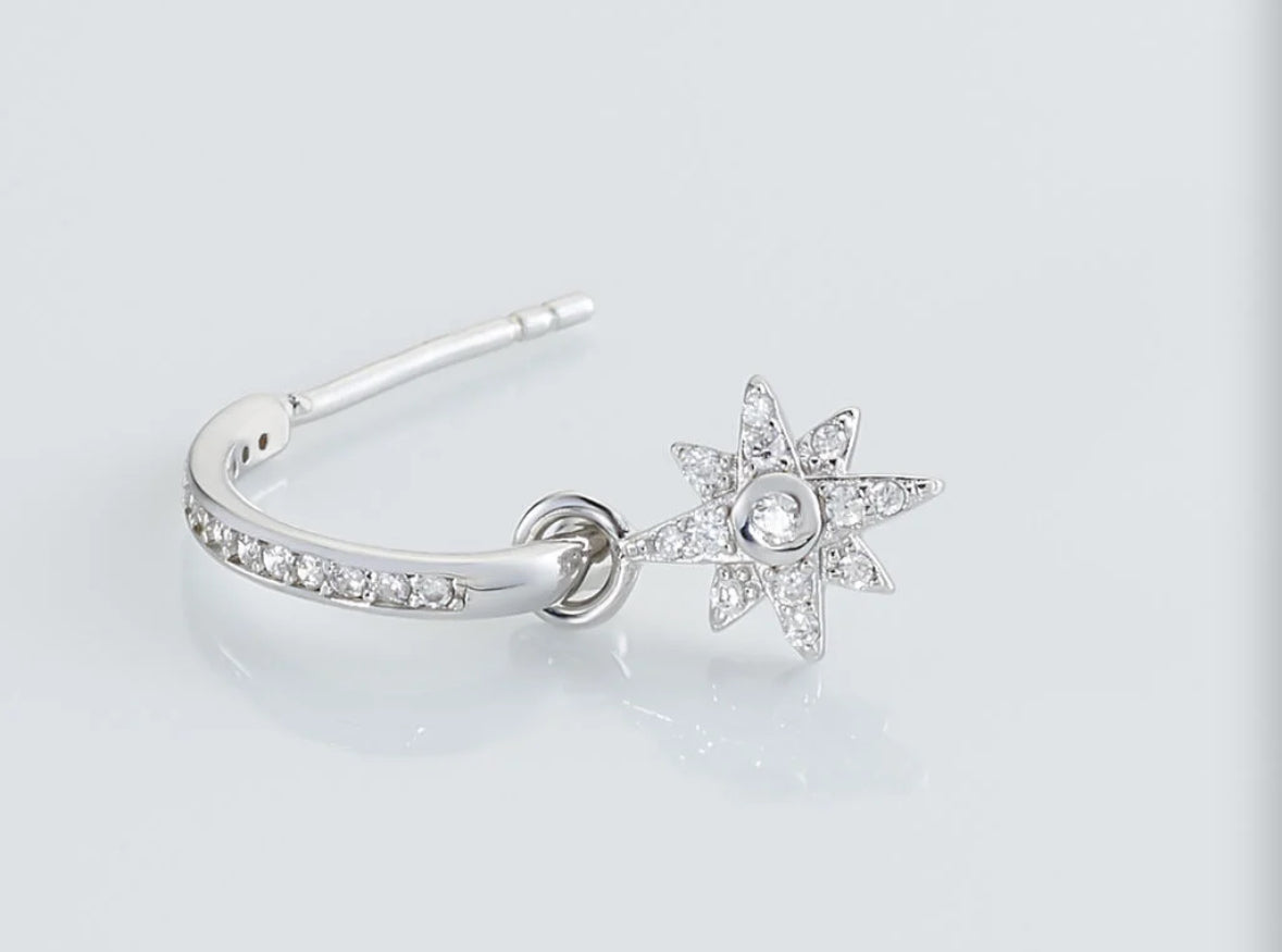 Petite étoile en argent