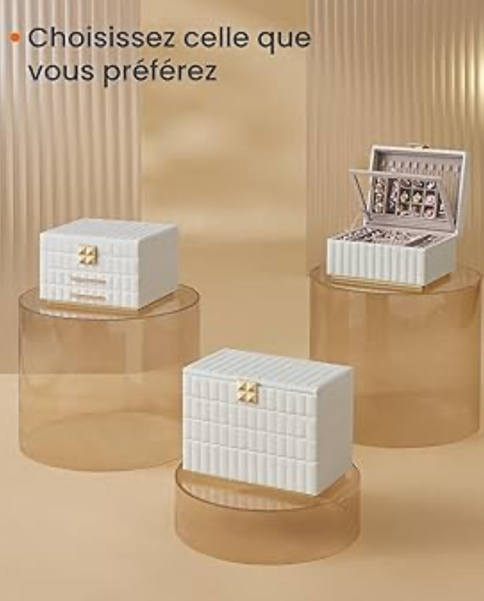 Boîte à rangement de bijoux