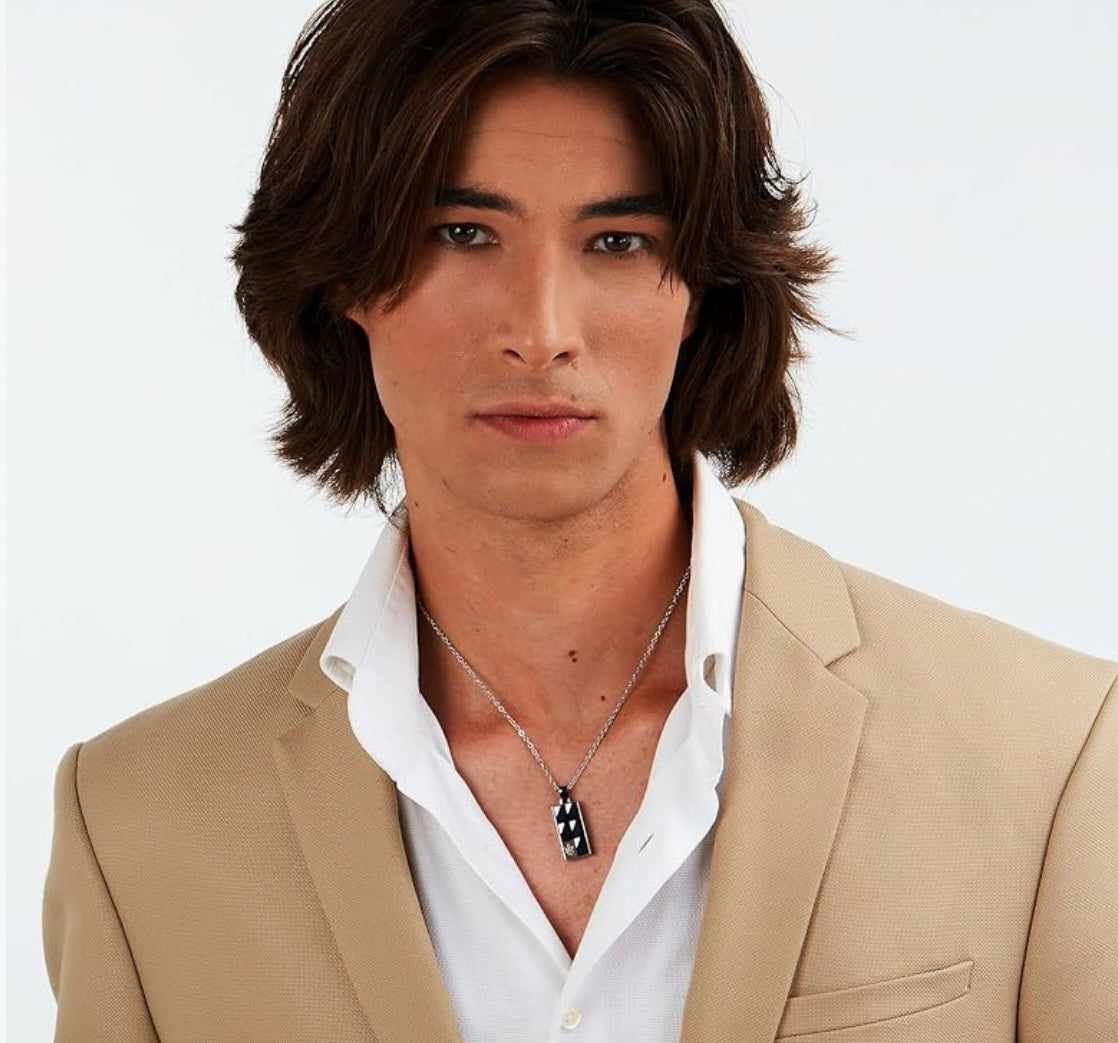 Collier acier  maserati