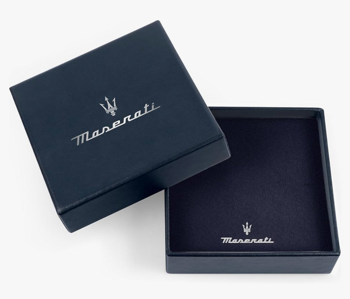 Collier argent maserati