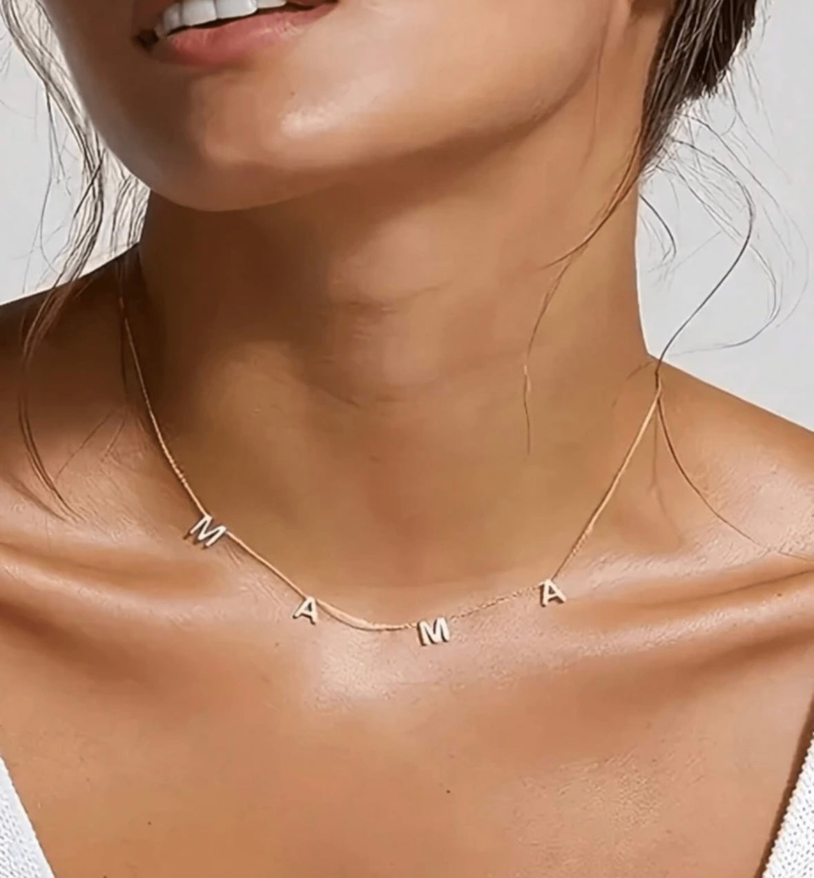 Collier prénom personnalisé de 1 a 9 caractères