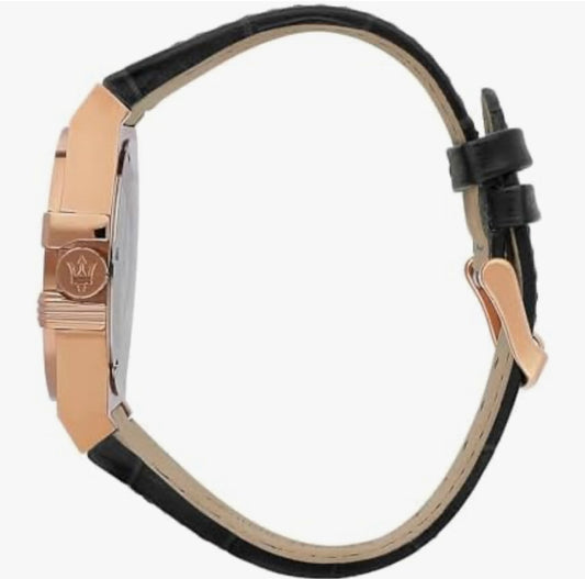 Montre maserati or rose