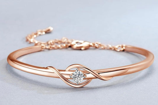 Bracelet or petit diamant