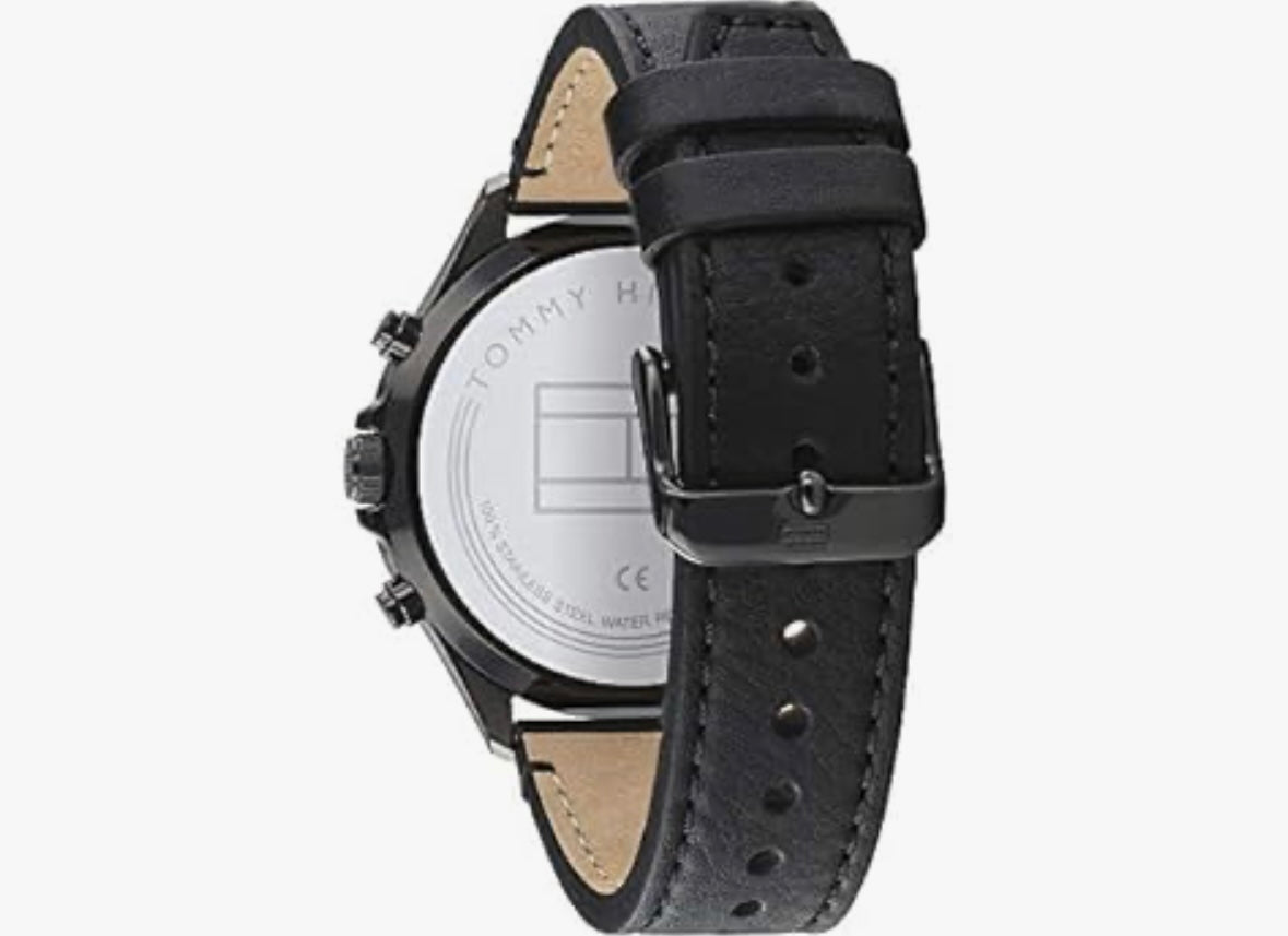 Montre noir tommy Hilfiger