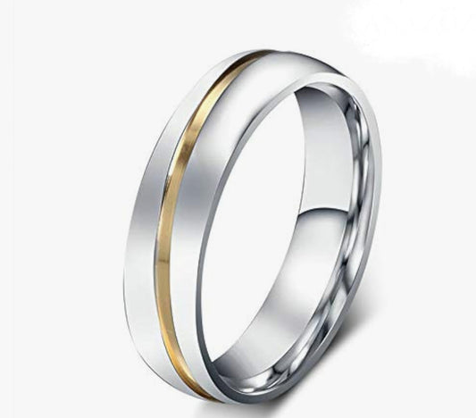 Bague argent /or