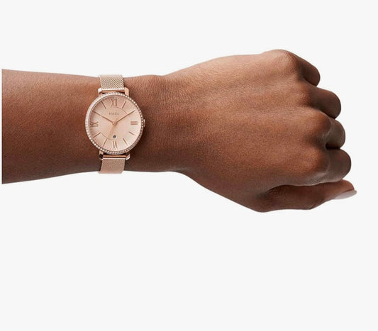 Montre femme or rose