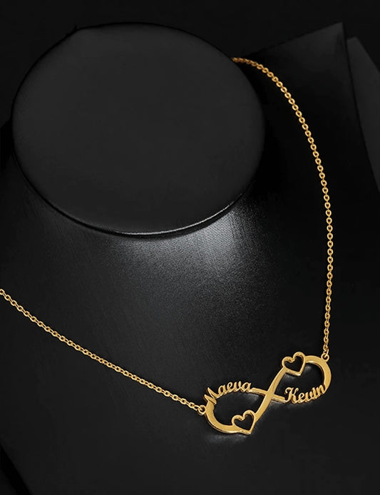 Collier infini personnalisée