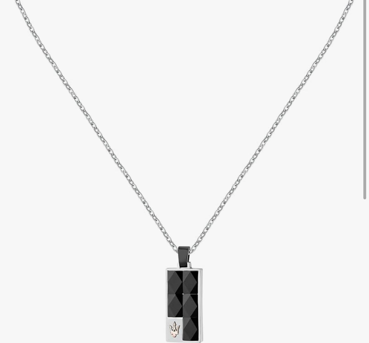 Collier acier  maserati