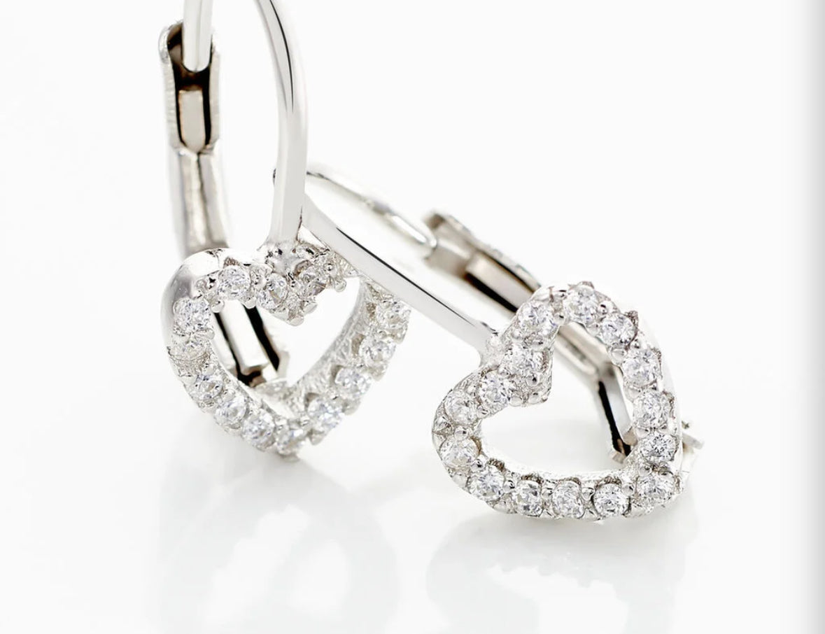 Boucle d’oreille cœur