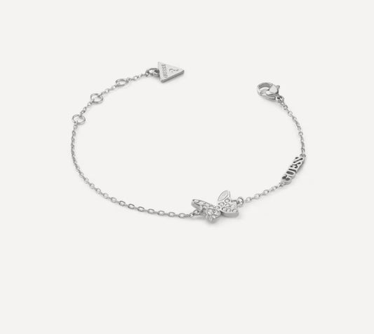 Gourmette papillon guess