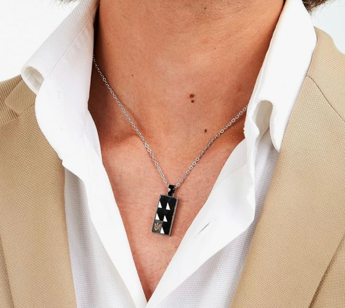 Collier acier  maserati