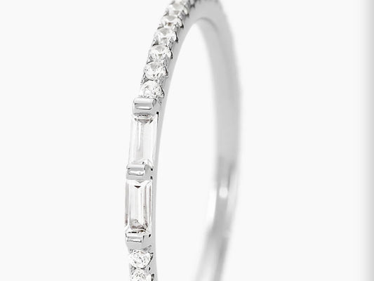 Alliance argent blanc