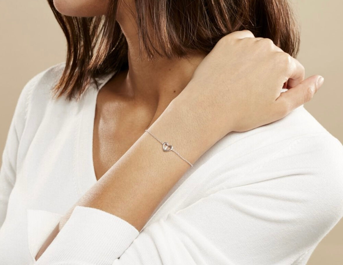 Bracelet femme cœur