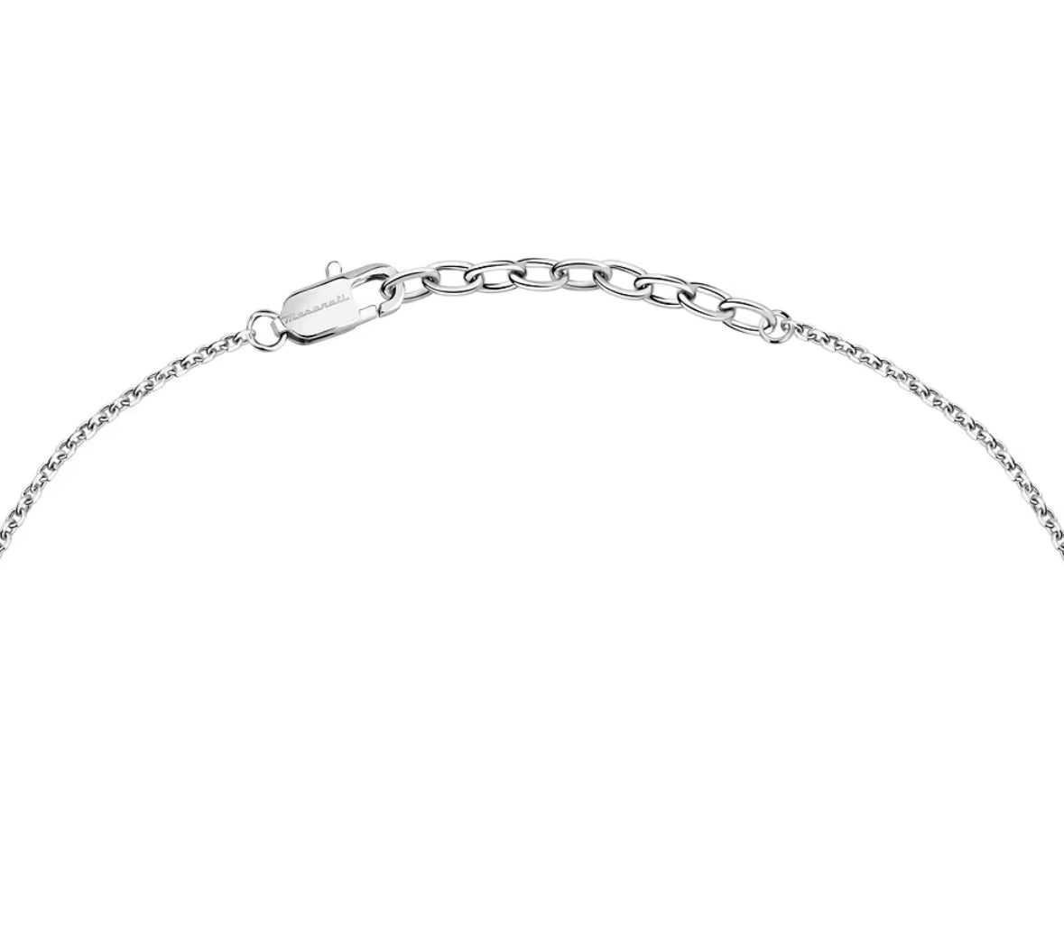 Collier maserati acier inoxydable