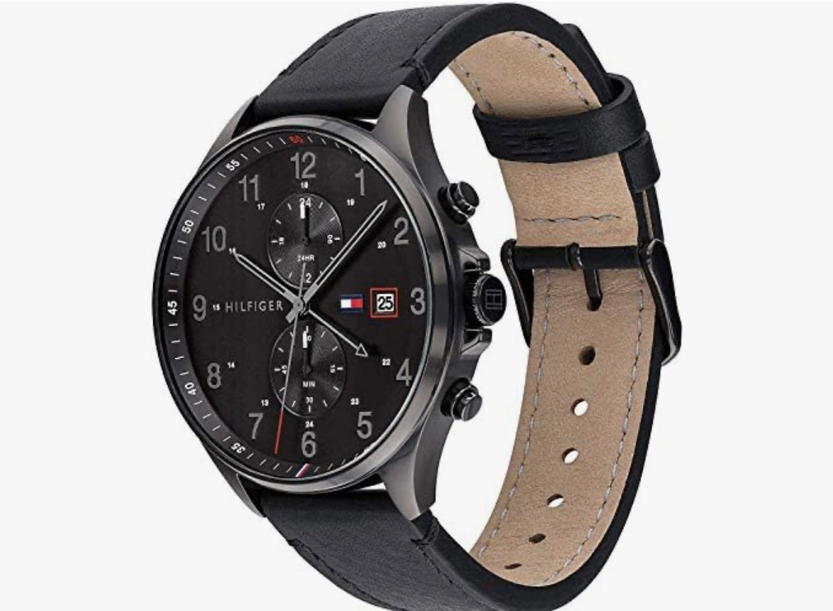 Montre noir tommy Hilfiger