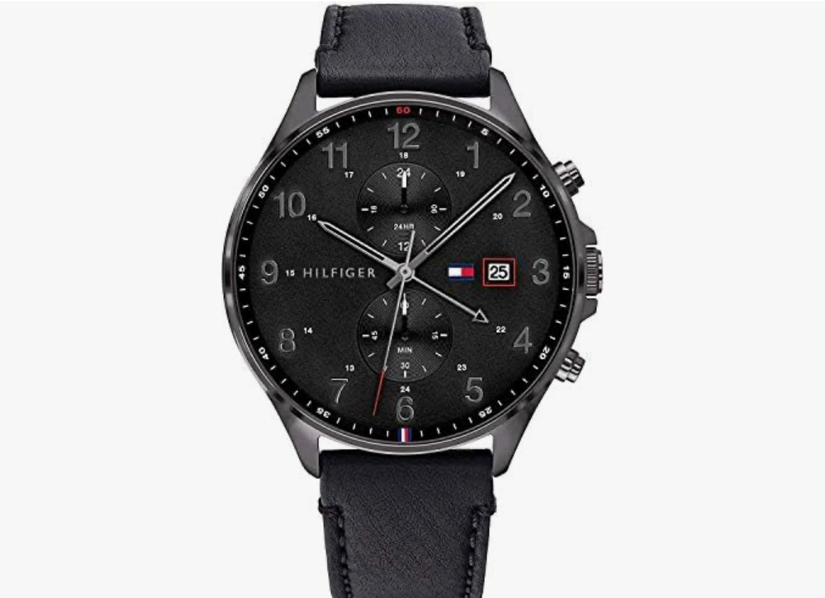 Montre noir tommy Hilfiger