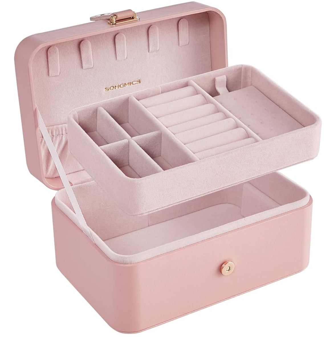 Boîte à bijoux blanche