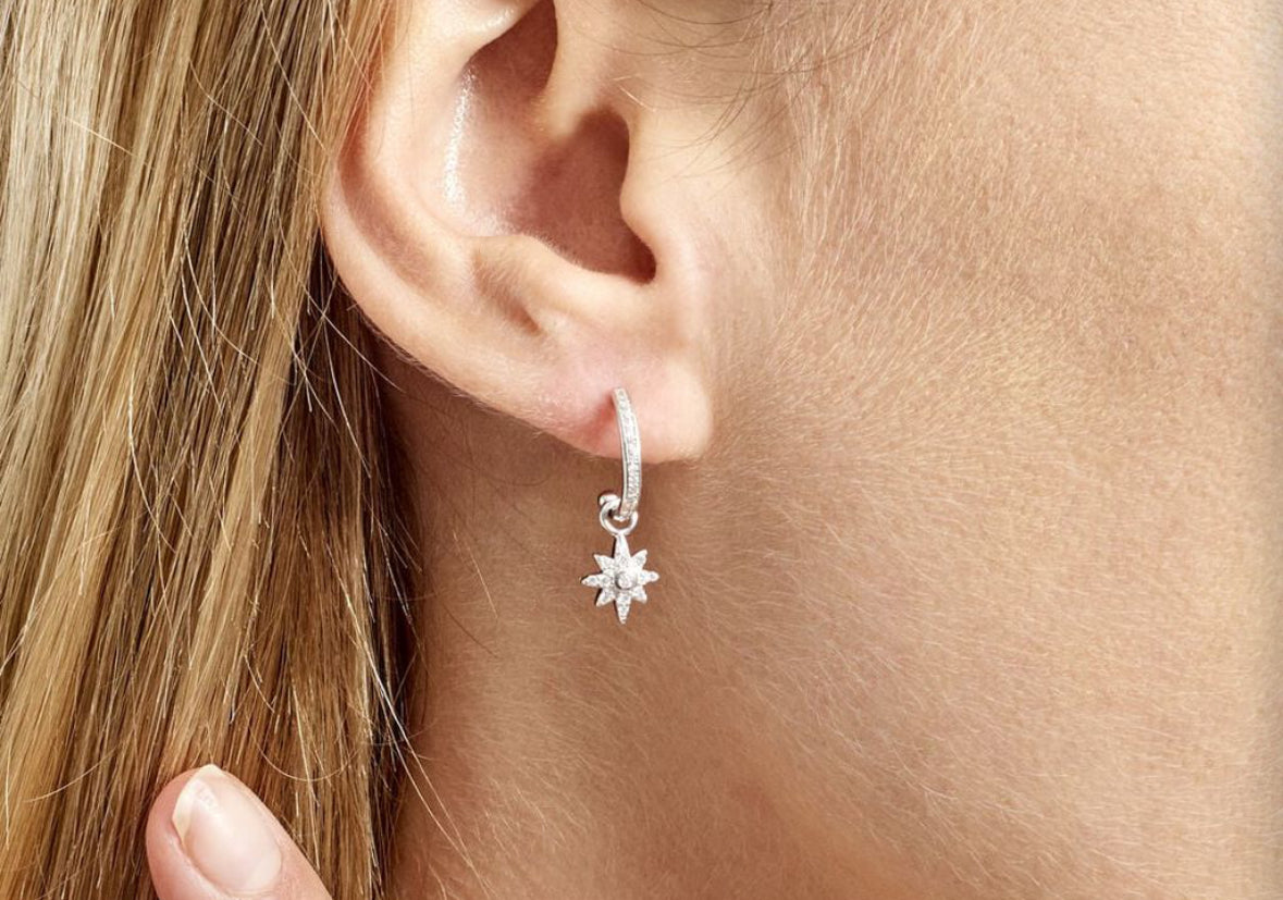 Petite étoile en argent