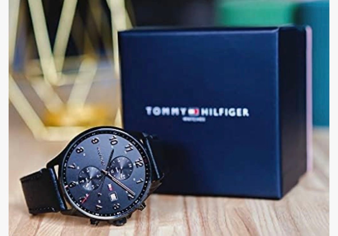 Montre noir tommy Hilfiger