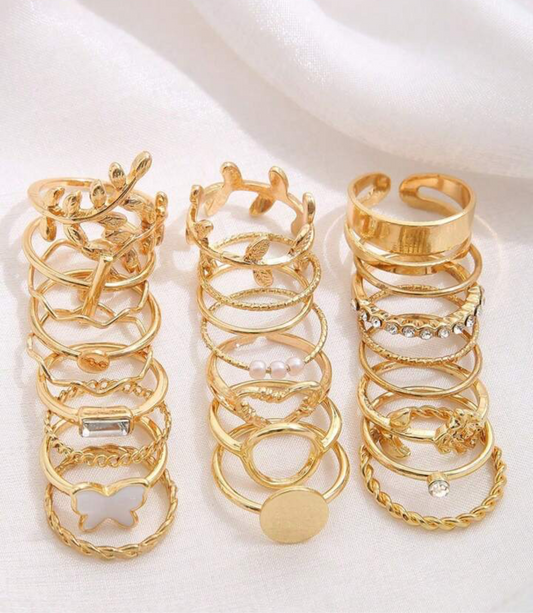 Bague or femme sans étui