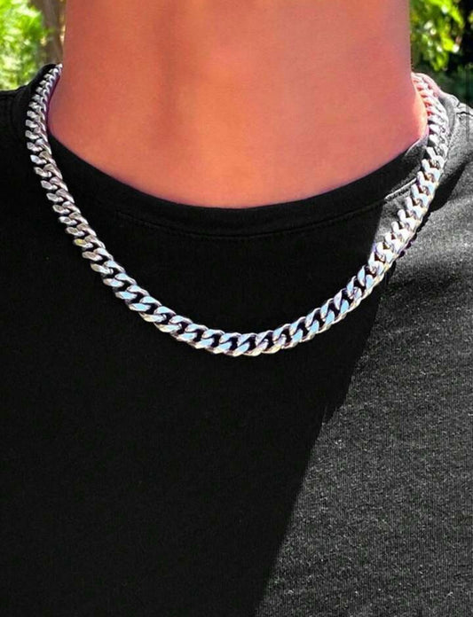 Collier homme argent 55cm