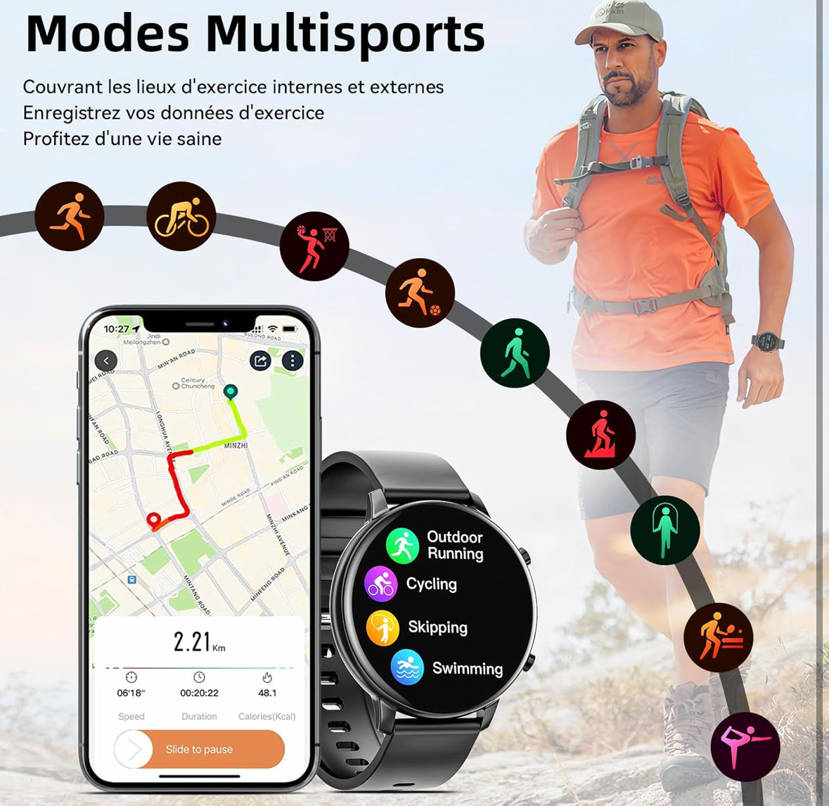 Montre connectée garmin