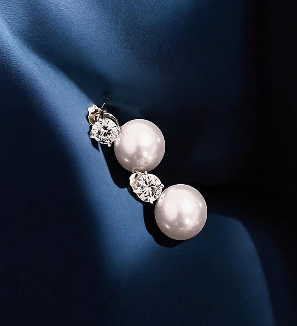 Boucles d’oreilles perles de culture