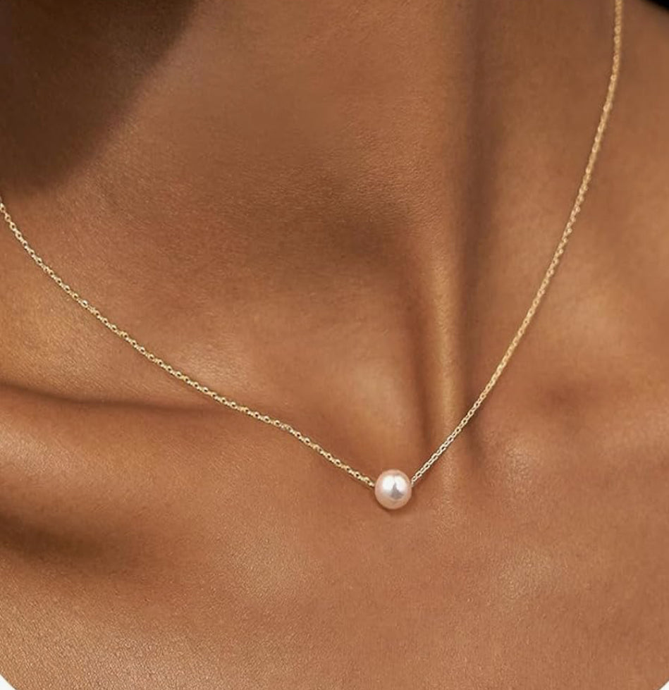 Collier perle de culture