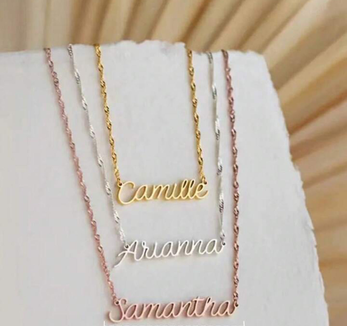 Collier personnalisée