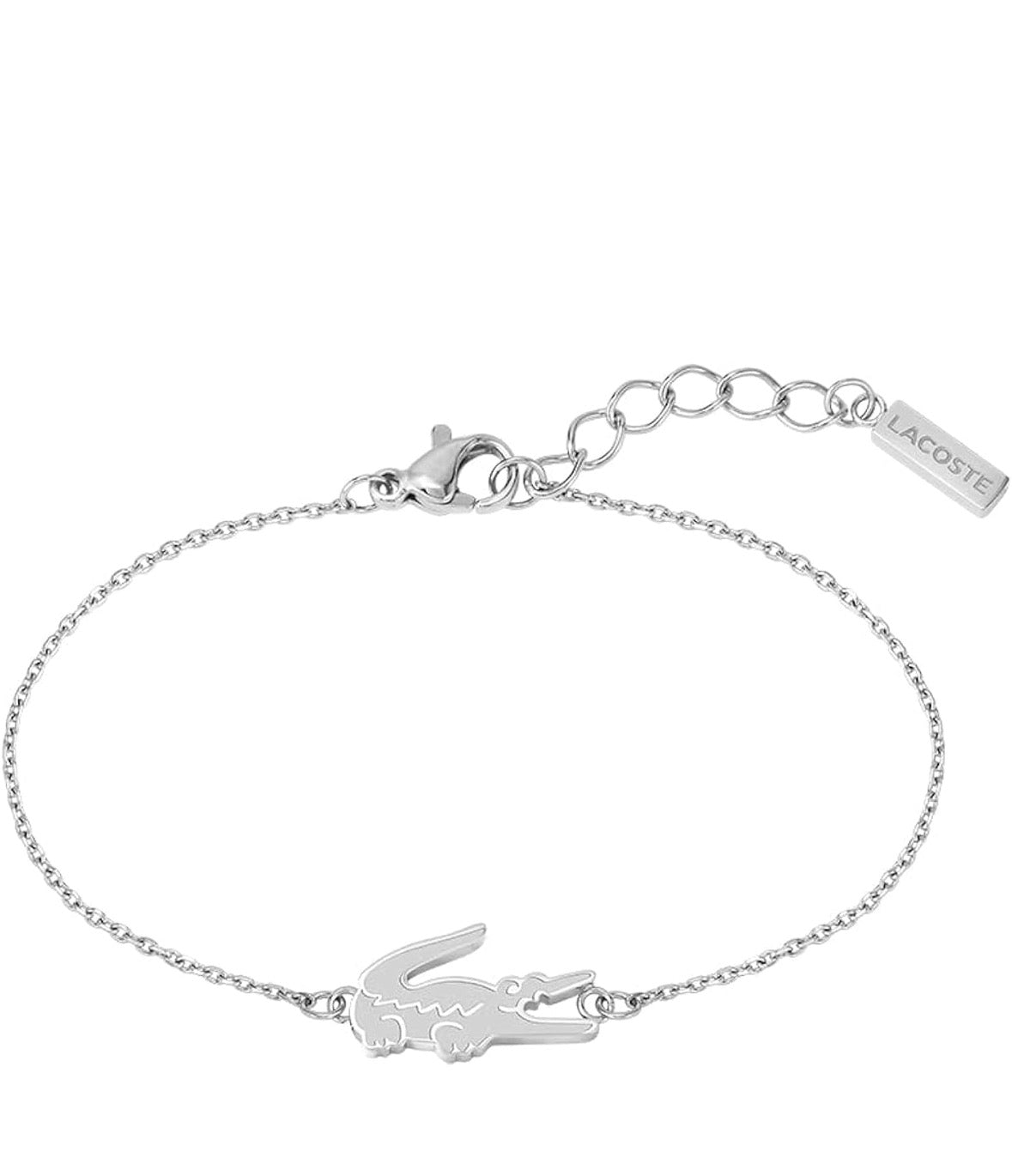 Lacoste / bracelet argent femme