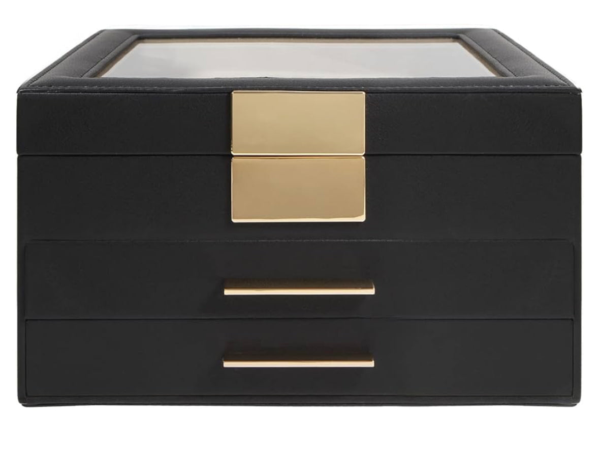 Boîte à bijoux plus 2 emplacements à montre