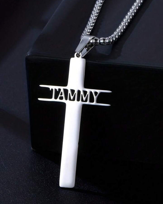 Croix personnalisée 8 lettres max