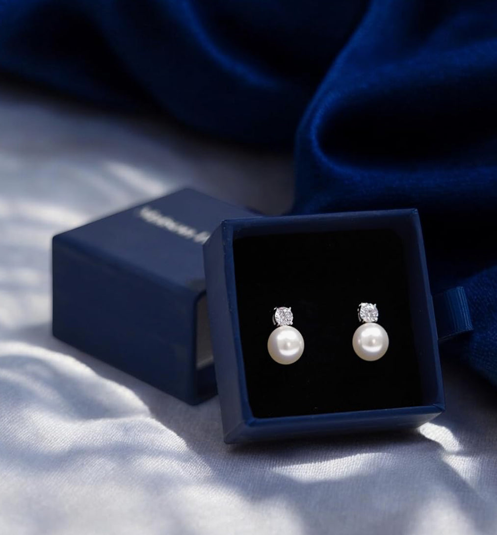 Boucles d’oreilles perles de culture