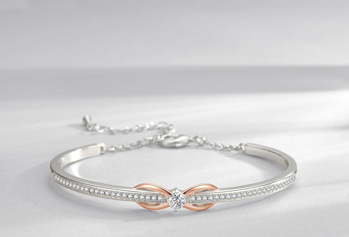 Bracelet femme argent / or