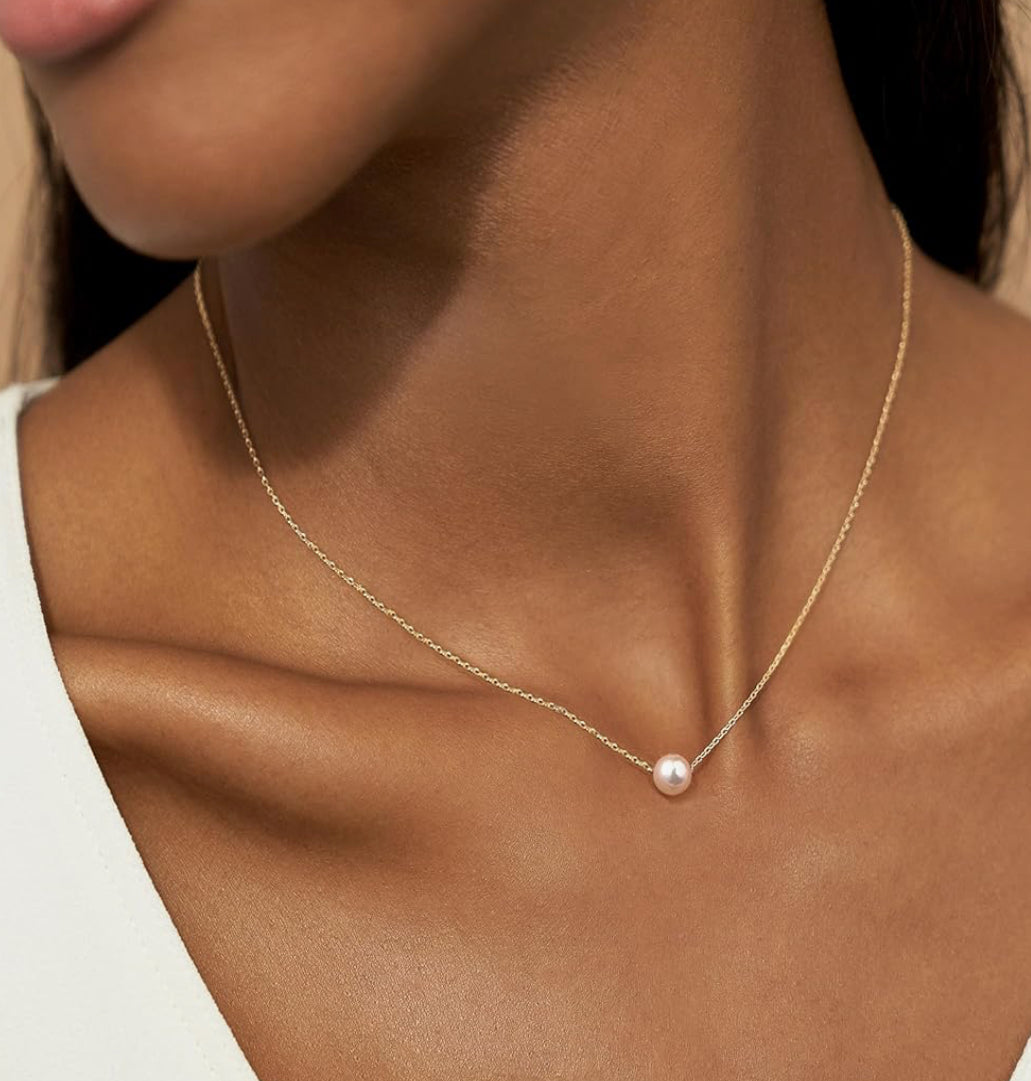 Collier perle de culture